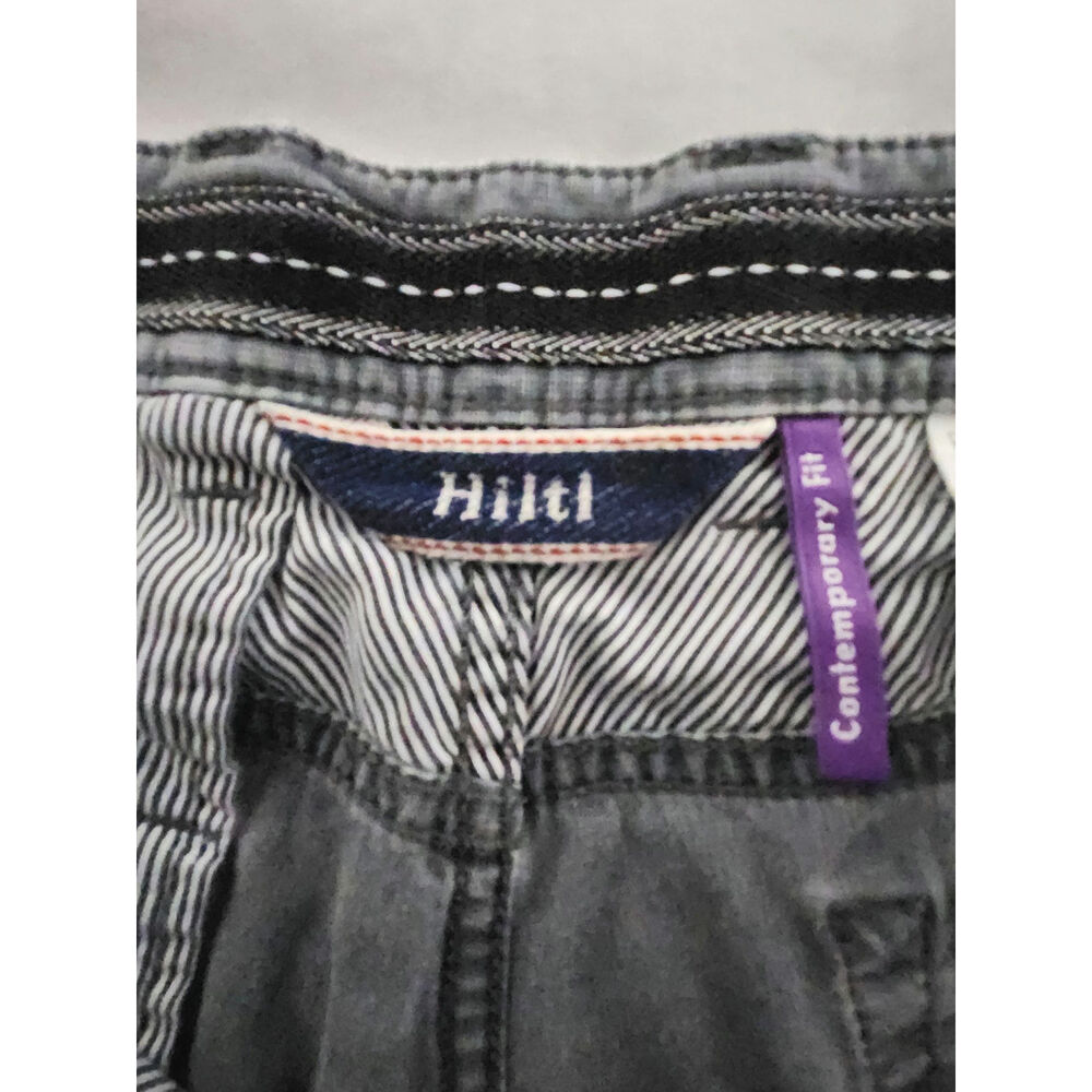Hiltl Dude Men's Contemporary Fit Denim Straight Leg Jeans Gray Size 36/34 - Picture 7 of 12